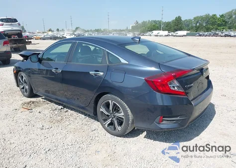 2017 Honda Civic Touring из США, поврежденный, VIN 19XFC1F90HE032866